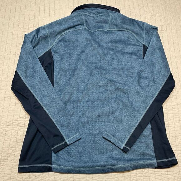 Mens North Face Pullover Campshire 1/4 Zip Fleece Pullover Two Blue Tons Sz XXL - Picture 9 of 9